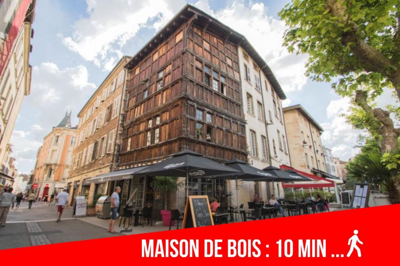 Mâcon Legend Majestic - Parking Prive Gratuit- Climatisation - Gare - Centre Ville מראה חיצוני תמונה